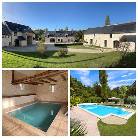 Les Gites De La Pellerie - 2 Piscines Interieur & Exterieur - Touraine - 3 Gites - Familial, Calme, Campagne Saint-Branchs Exteriör bild