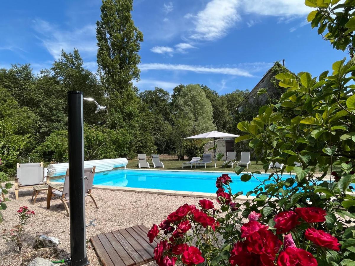 Les Gites De La Pellerie - 2 Piscines Interieur & Exterieur - Touraine - 3 Gites - Familial, Calme, Campagne Saint-Branchs Exteriör bild